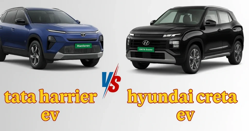  Harrier EV vs Creta Electric