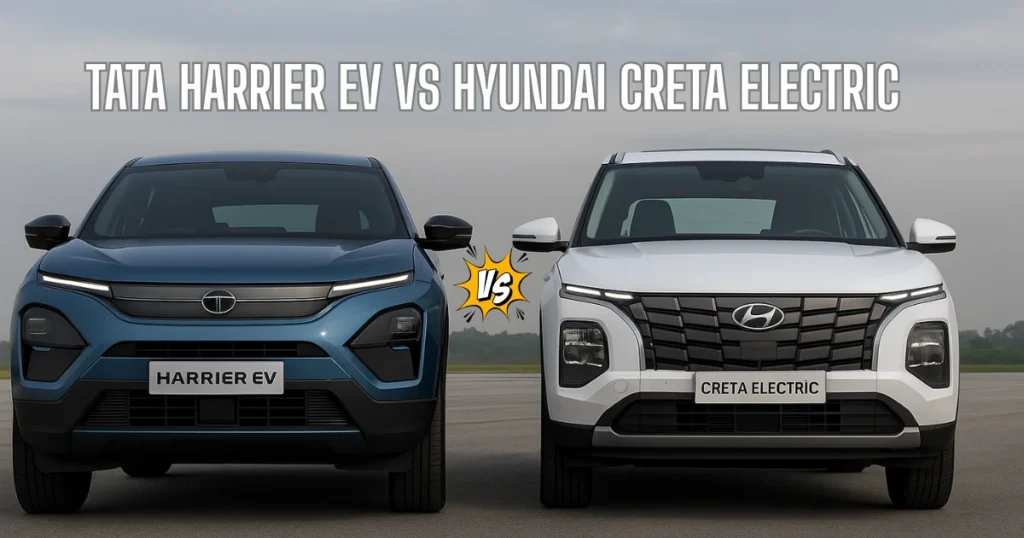 Tata Harrier EV vs Hyundai Creta Electric